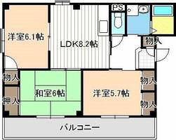 物件の間取り画像