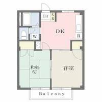 サンビレッジ A棟の間取り