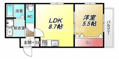 Lavi libre-Kの間取り