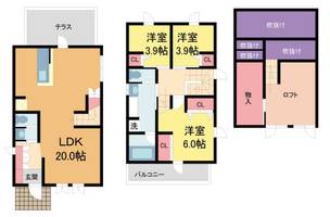物件の間取り画像
