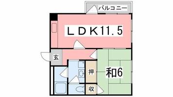 物件の間取り画像