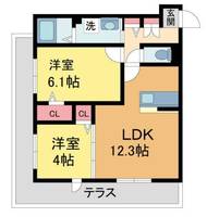 物件の間取り画像