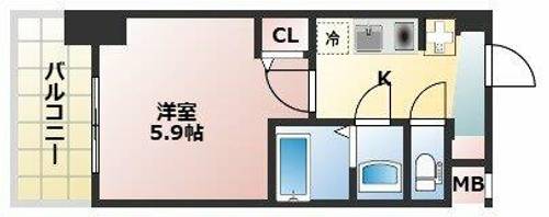 物件の間取り画像