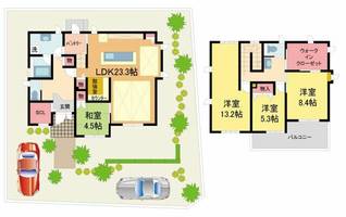 物件の間取り画像