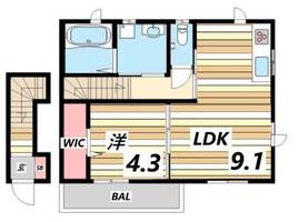 サンピース201の間取り