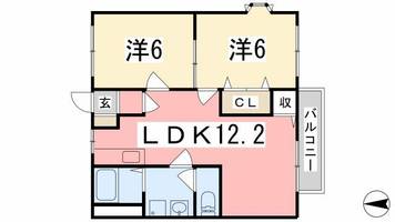 物件の間取り画像