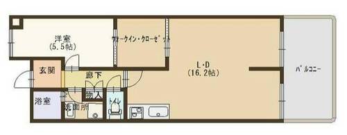 シャトー三木の間取り