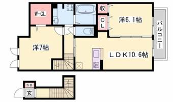 物件の間取り画像