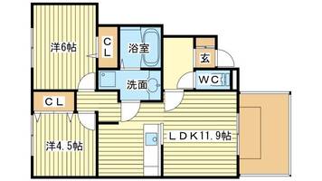 物件の間取り画像