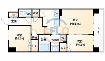 物件の間取り画像