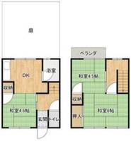 兵庫県姫路市御立東4丁目(一戸建)の賃貸物件の間取り