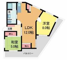 物件の間取り画像