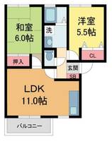 物件の間取り画像