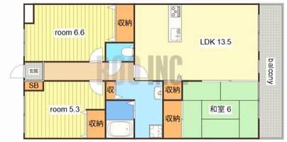 物件の間取り画像