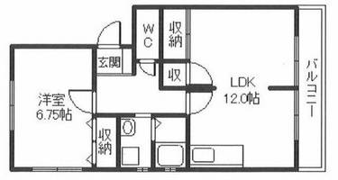 物件の間取り画像