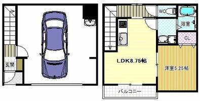 物件の間取り画像