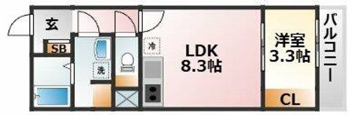 物件の間取り画像