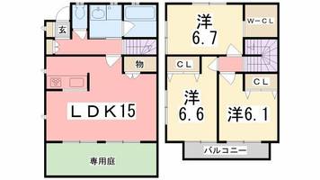 物件の間取り画像