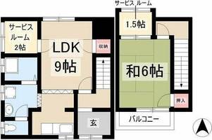 物件の間取り画像