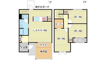物件の間取り画像