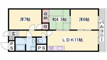 物件の間取り画像
