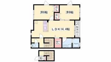 物件の間取り画像