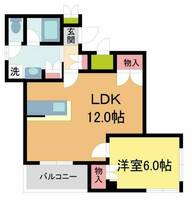 物件の間取り画像