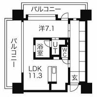 物件の間取り画像