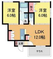 物件の間取り画像