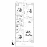 物件の間取り画像