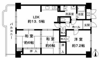 物件の間取り画像