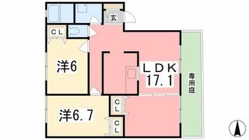 物件の間取り画像