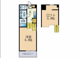 福岡県福岡市東区馬出5丁目(アパート)の賃貸物件の間取り