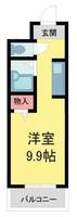 ステュディオ芦屋山手202の間取り