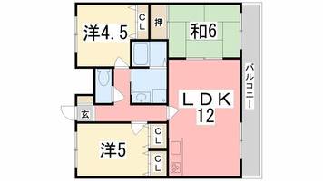 物件の間取り画像