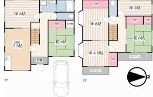 兵庫県加古郡稲美町国岡(一戸建)の賃貸物件の間取り