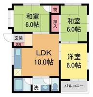 CASA近藤301の間取り