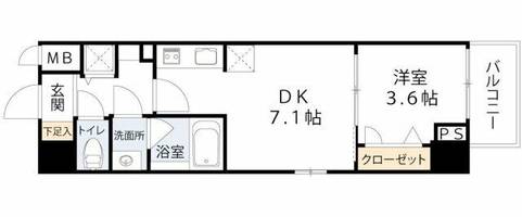 物件の間取り画像