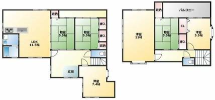 物件の間取り画像