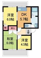 ディアス草香101の間取り