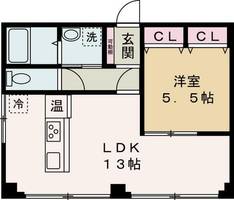 物件の間取り画像