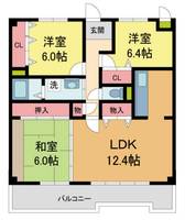 物件の間取り画像