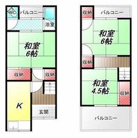 物件の間取り画像