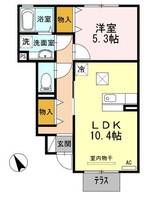 ブロッサムの間取り