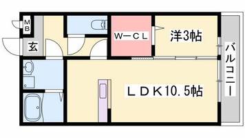 物件の間取り画像