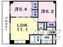 物件の間取り画像