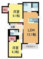 物件の間取り画像