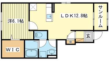 アリビオの間取り