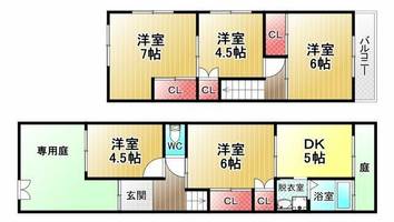 物件の間取り画像