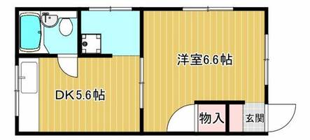 レオンコート2の間取り
